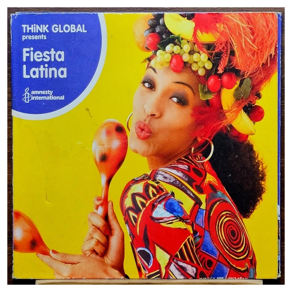 Fiesta Latina Think Global Various Latin Salsa Merengue Bachata CD THINK109CD